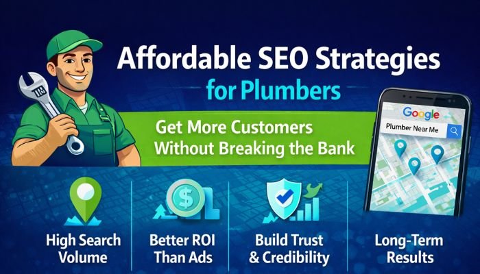 cheapest ways for plumbers to do SEO monthly