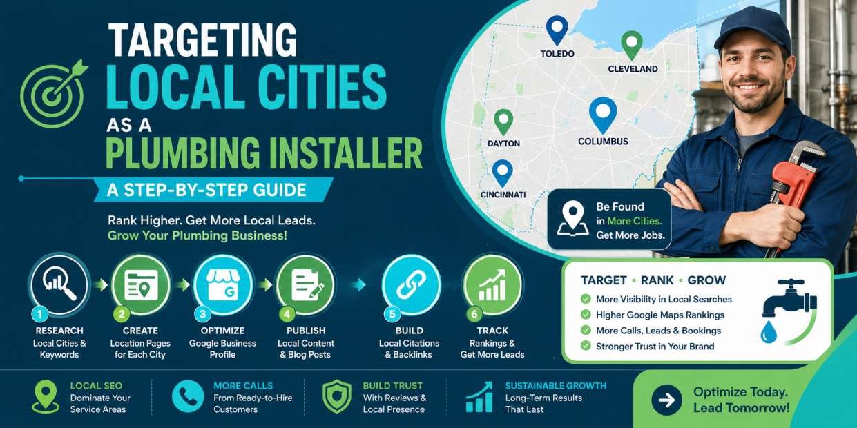 Targeting Local Cities as a Plumbing Installer